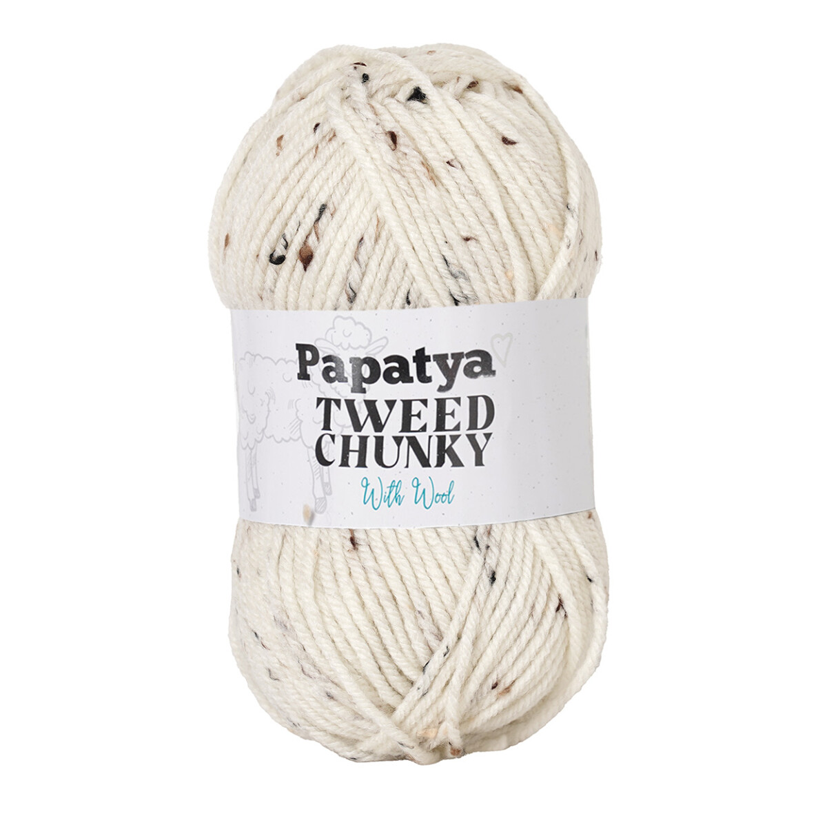 tweed chunky - crudo 