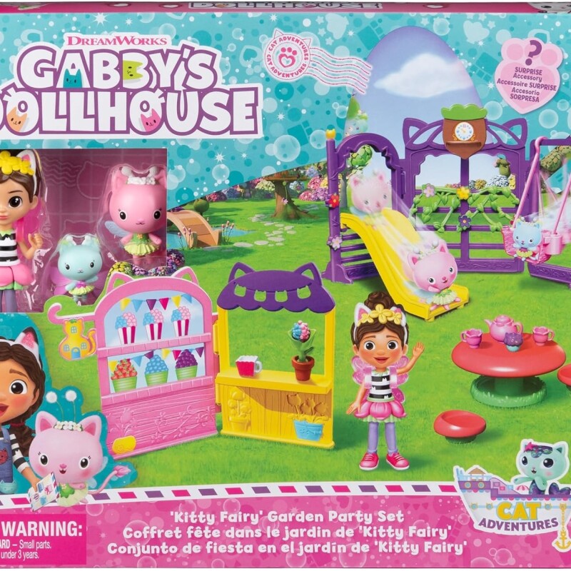 Set de juego Gabby's Dollhouse - Kitty Fairy's Garden Set de juego Gabby's Dollhouse - Kitty Fairy's Garden