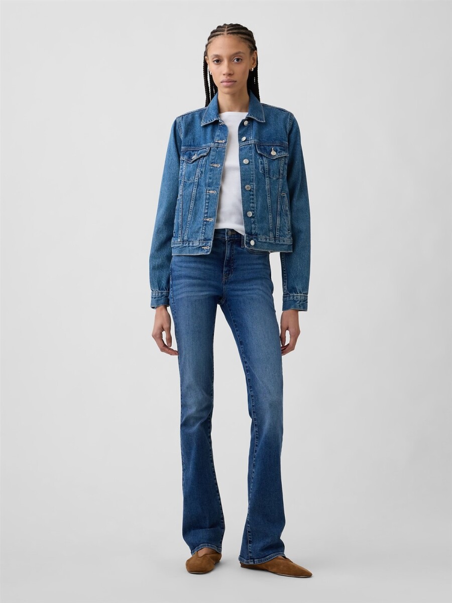 Jean Baby Boot Mujer - Medium Wash 