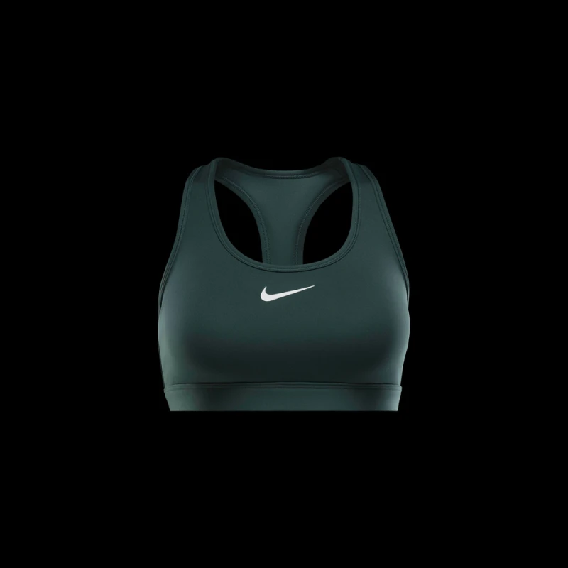 Top Nike Swoosh Meddium Support de Mujer Verde