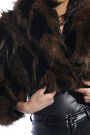CHAQUETA FUR NIGHTLIFE Marron