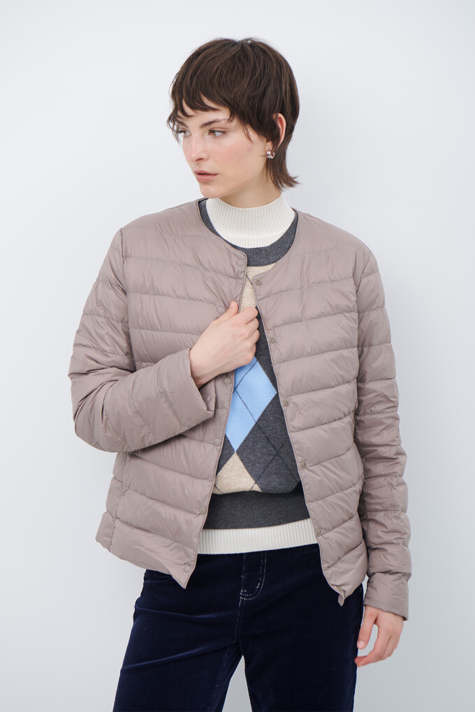 CAMPERA PLUMAS VISON