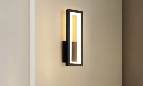 Aplique de pared led negro Aplique De Pared Led Negro