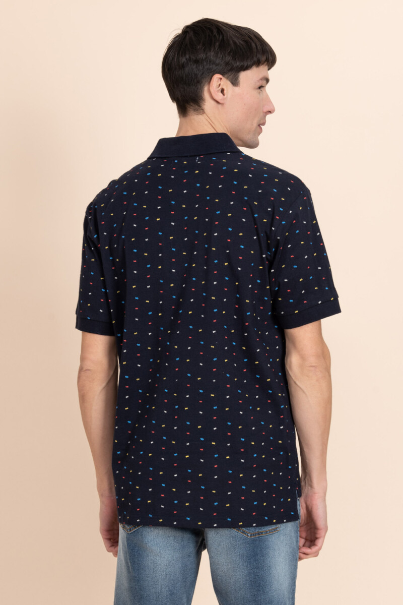 Camiseta polo Azul