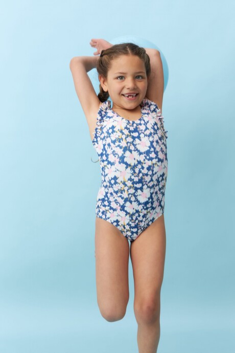 Trajes de ba�o Poli Azul