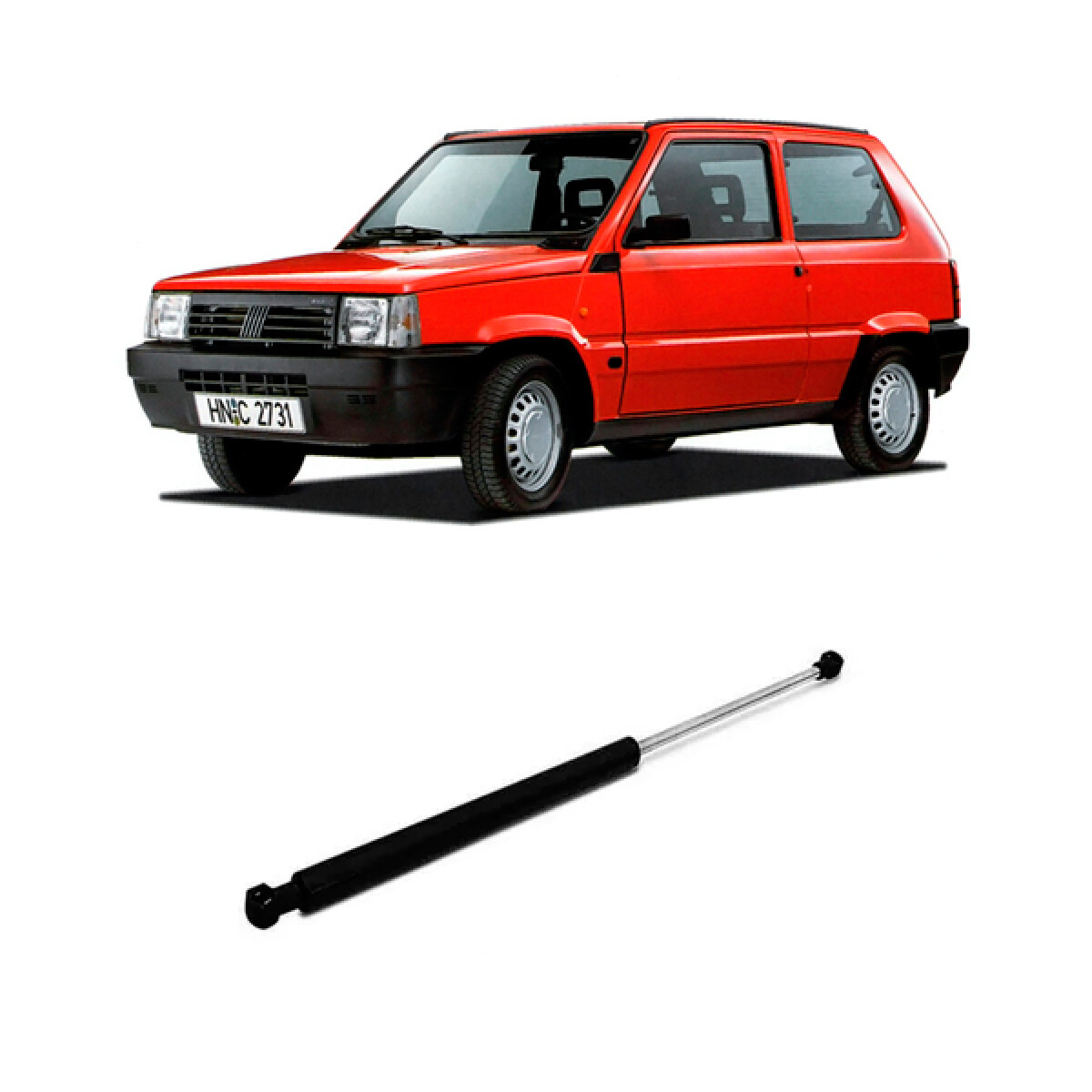 AMORTIGUADOR BAUL FIAT PANDA 400N - 