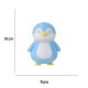Juguete de mascota pingüino celeste