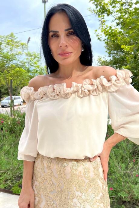 Blusa Betina Beige