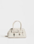 Bowling Cartera Mini Bowling - Blanco Crudo