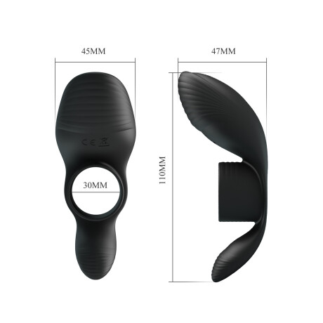 Anillo Vibrador Recargable Usb Pretty Love Penis Sleeve Anillo Vibrador Recargable Usb Pretty Love Penis Sleeve