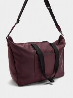 Bolso De Fin De Semana De Nylon burdeos
