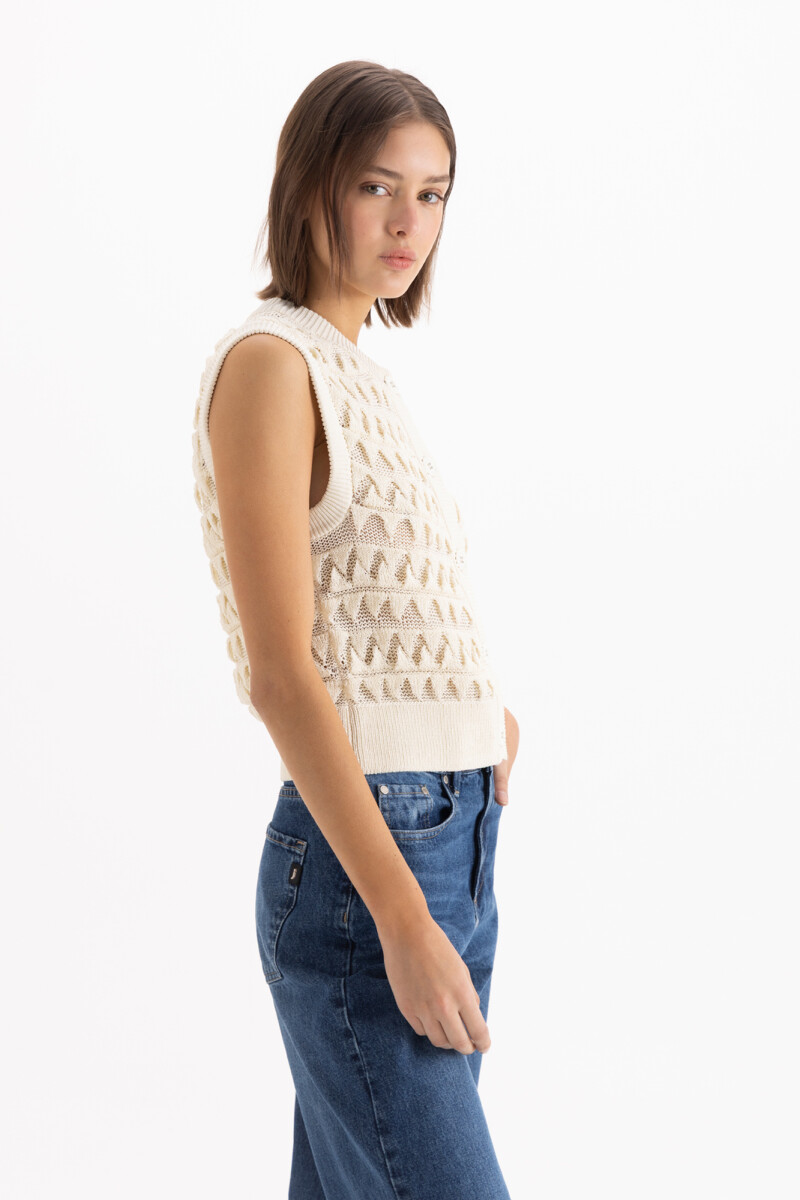 CHALECO GRECIA Beige