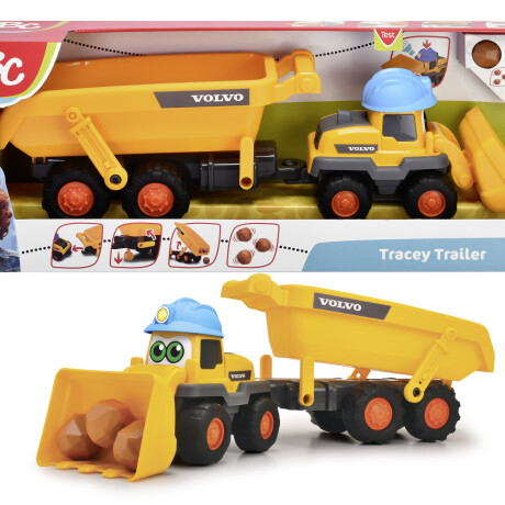 Excavadora Abc Volvo Tracey Trailer 65 cm 001