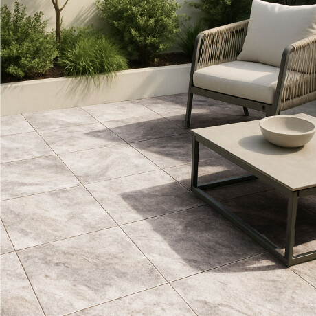 Porcelanato Beige Rustico Relieve 60X60Cm Piso Pared GAMAS DE GRIS