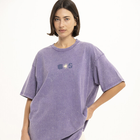 Remera Pulau Palmtree Violeta