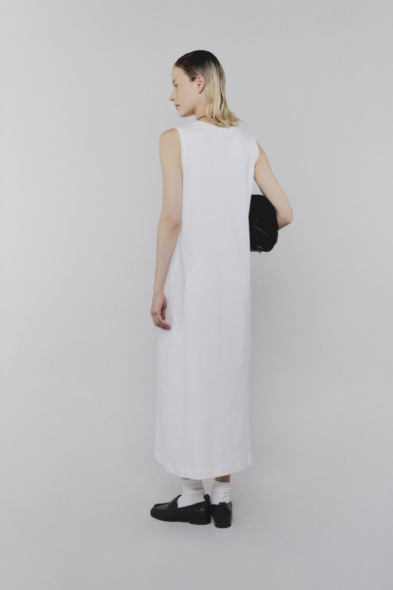 0054 COTTON DRESS SIN MANGA CA Crudo