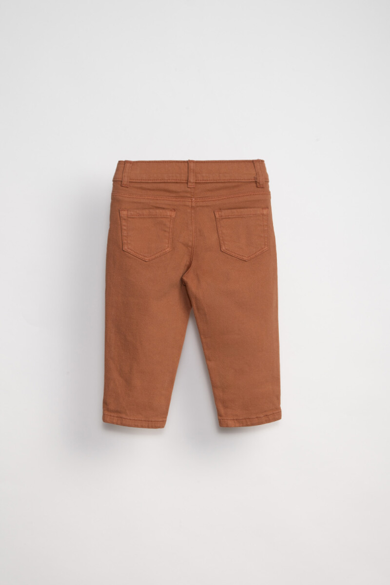 Pantalón skinny Terracota