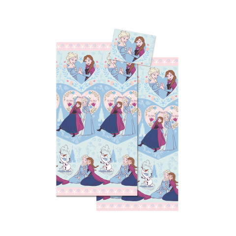 Juego Sábanas Infantil Frozen 1 Plaza 100% Microfibra MENTA