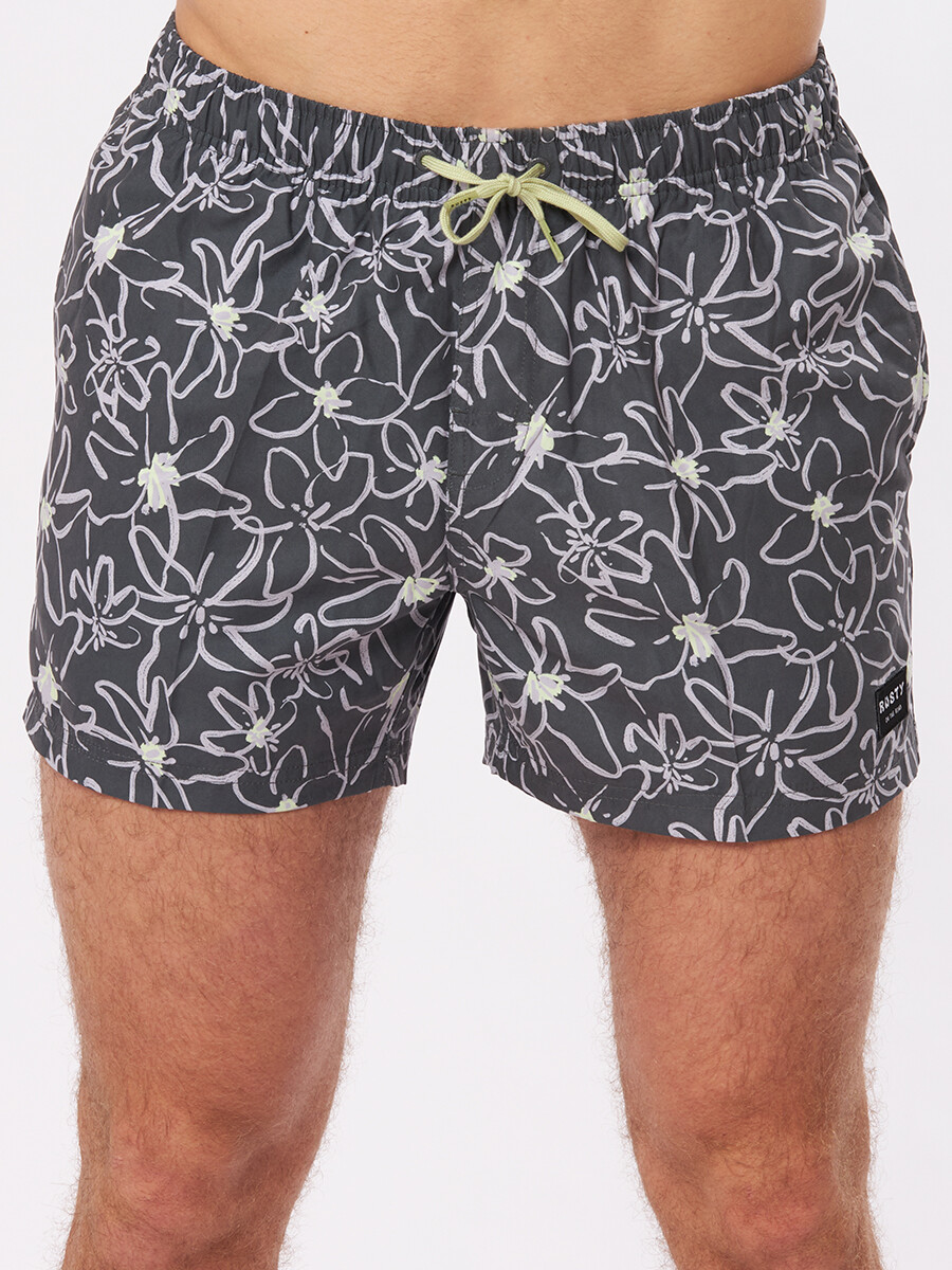 SHORT GAEA RUSTY - Gris Oscuro 