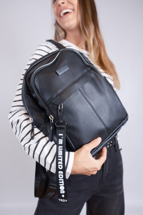 Mochila multicierres Negro