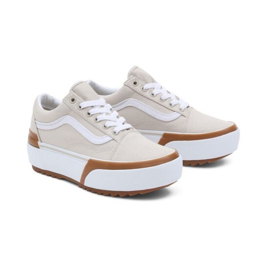 Championes Vans Old Skool Stacked Beige