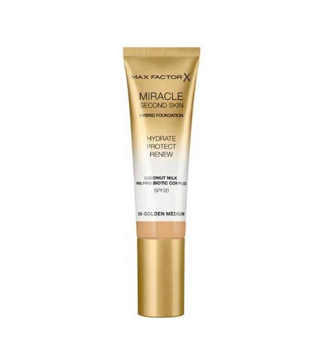 Max Factor Miracle Touch Second Skin 6 Golden Medium 