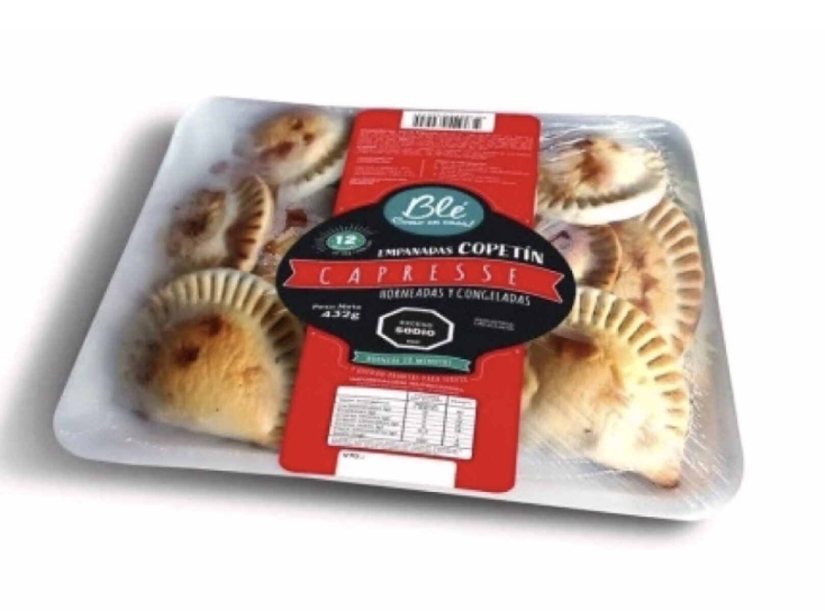 EMPANADAS COPETIN CAPRESSE X12 +SOLO PDE O WEB+ 