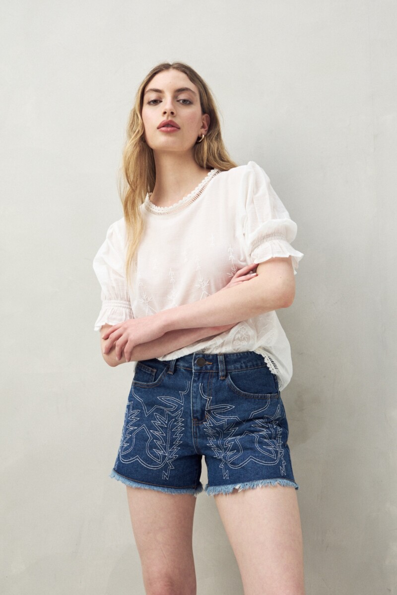 SHORT SUPERSONIC Azul