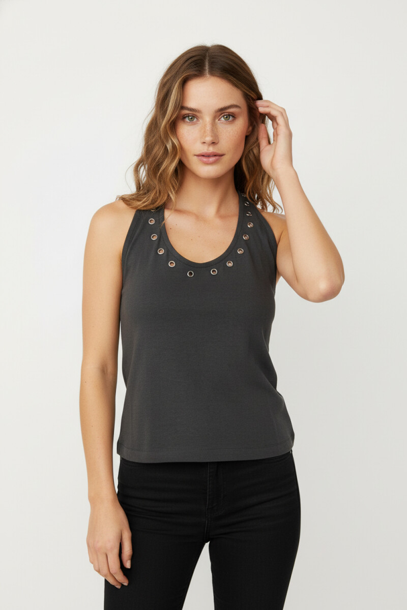 Tops Somer - Gris Oscuro 