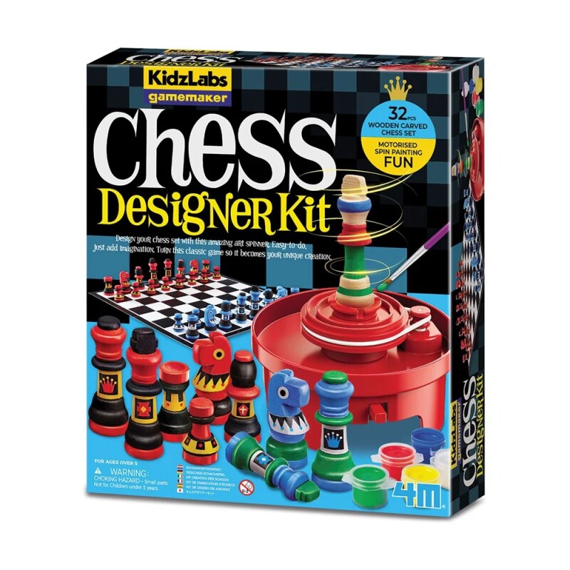 Set Creativo de Ajedrez – Diseña y Juega CHESS DESIGNER KIT