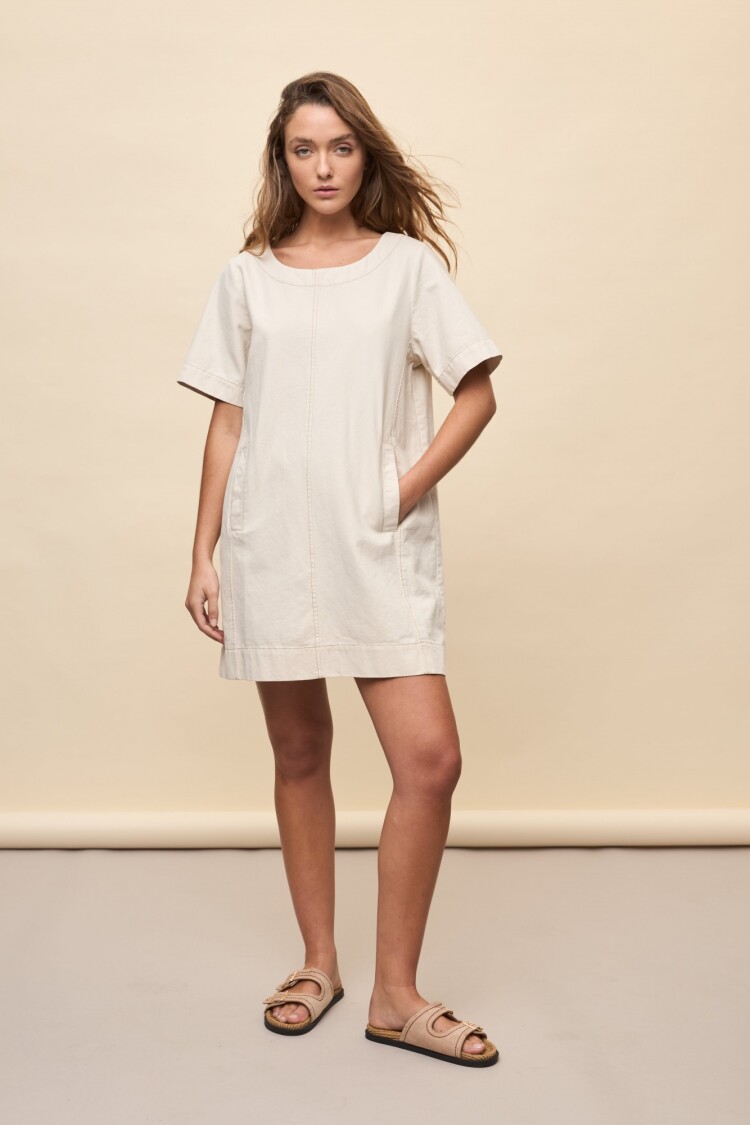 VESTIDO IRON Crudo
