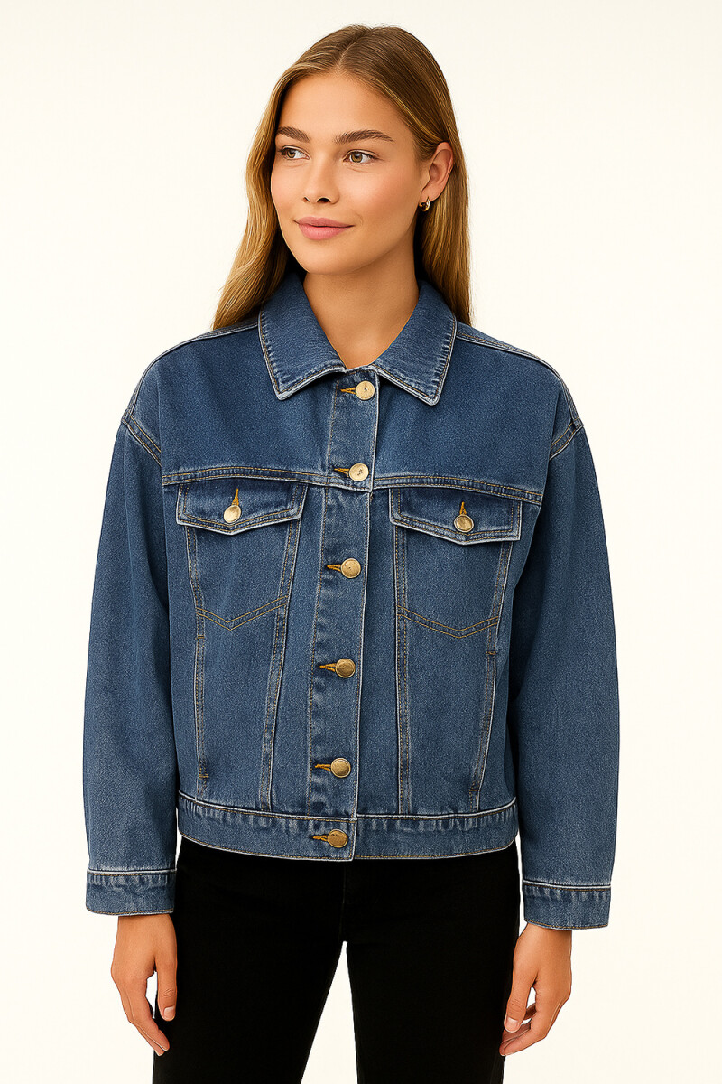 Campera Liah - Azul 