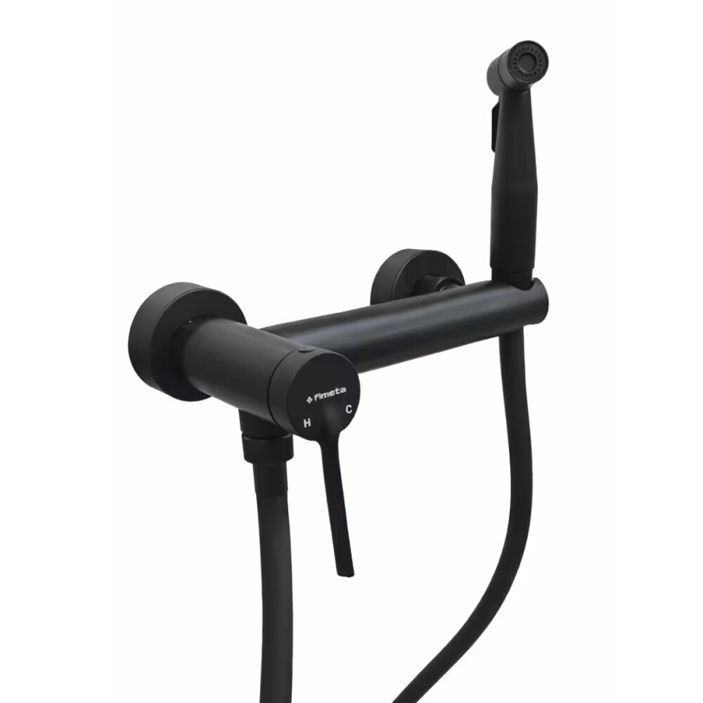 Monocomando ducha higiénica Exterior Negro Mate GC Monocomando Ducha Higiénica Exterior Negro Mate Gc