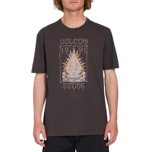 Remera MC Volcom Caged Stone - Negro Remera MC Volcom Caged Stone - Negro