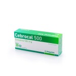 CEBROCAL 500 MG. CJ X 30 COMP. única