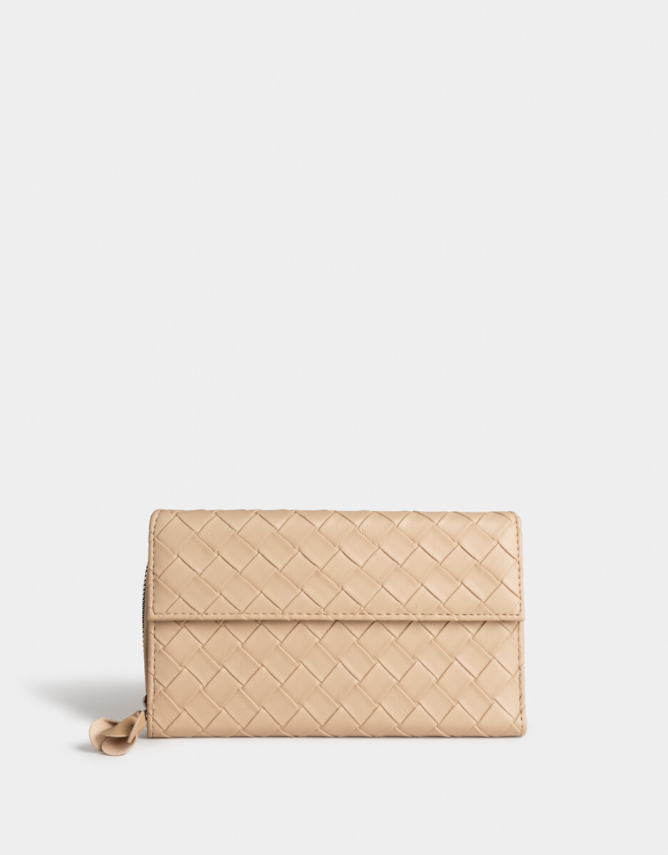 Billetera Fichero Trenzada 