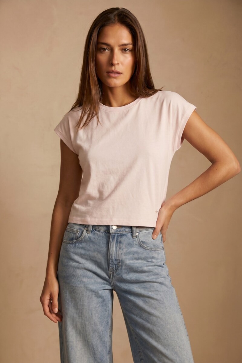 Remera Algodón Rosa