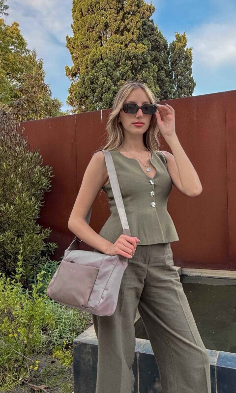 BANDOLERA MORRAL CROCUS TOPO