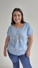 Remera Anabell Celeste