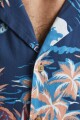 Camisa Tropicana Resort Ensign Blue