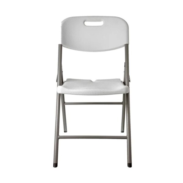 SILLA PLEGABLE REFORZADA PARA EXTERIOR - BLANCA SILLA PLEGABLE REFORZADA PARA EXTERIOR - BLANCA