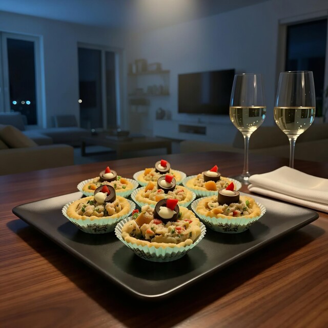 6 Canastitas de Atún 6 Canastitas de Atún