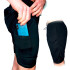 Short Entrenamiento Deportivo Calza X4 Fútbol Adulto Variante Color Negro Talla L