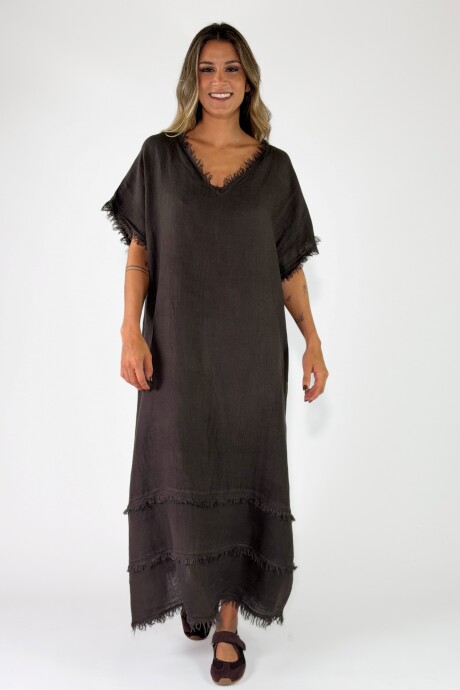 VESTIDO NUSA Chocolate