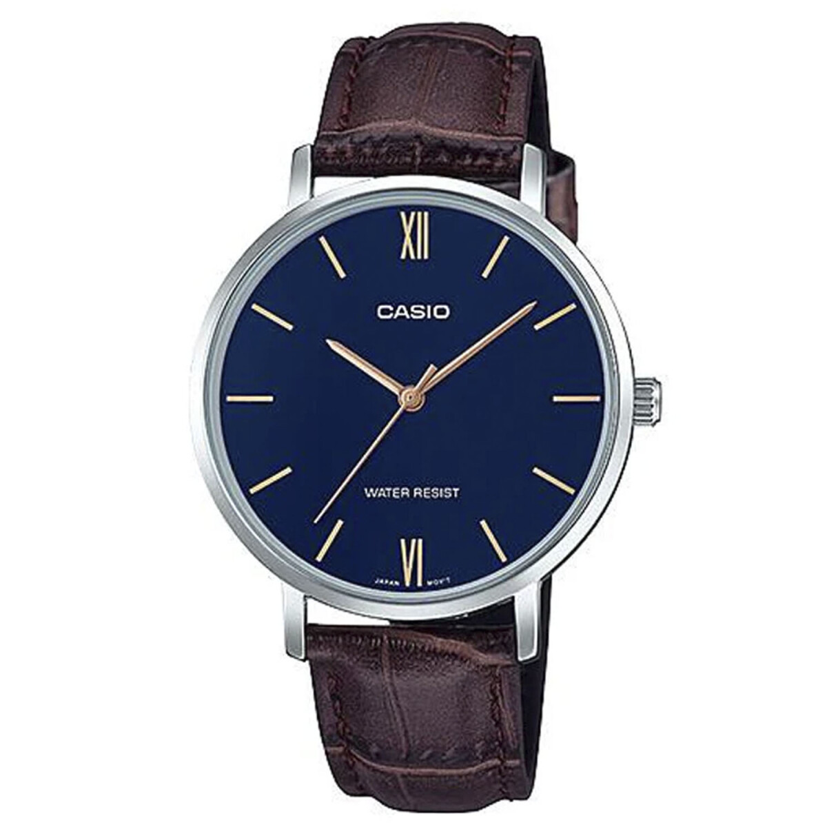 Reloj Análogo Casio LTP-VT01L Resistente Al Agua - Azul 