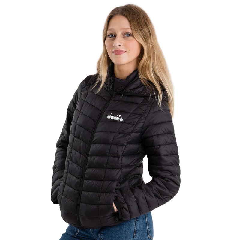 Diadora Mujer Campera Negro