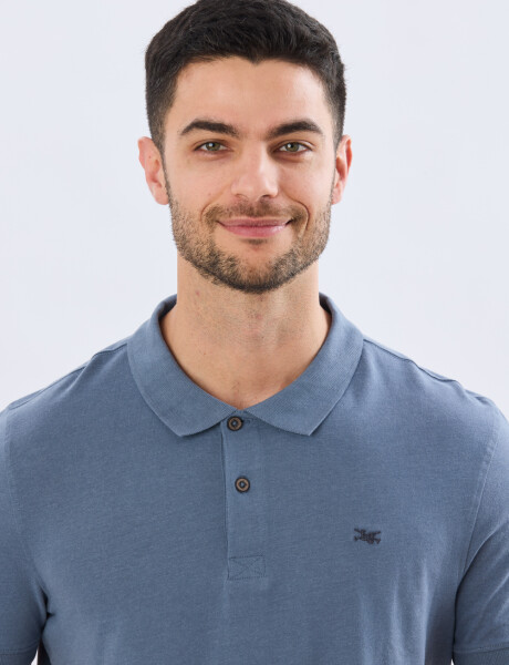 REMERA POLO LISA JERSEY Piedra