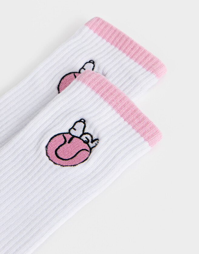 Accesorios Textiles Licencias Medias Media Caña "snoopy" - Combinacion Bicolor