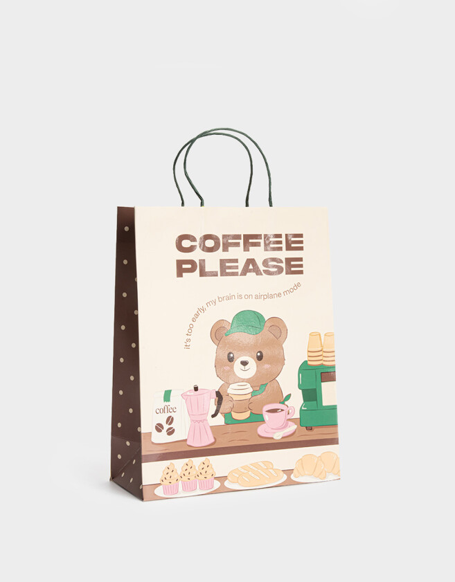 Accesorios Regalos Estampados Bolsa De Regalo Grande Estampada - Combinacion Multicolor