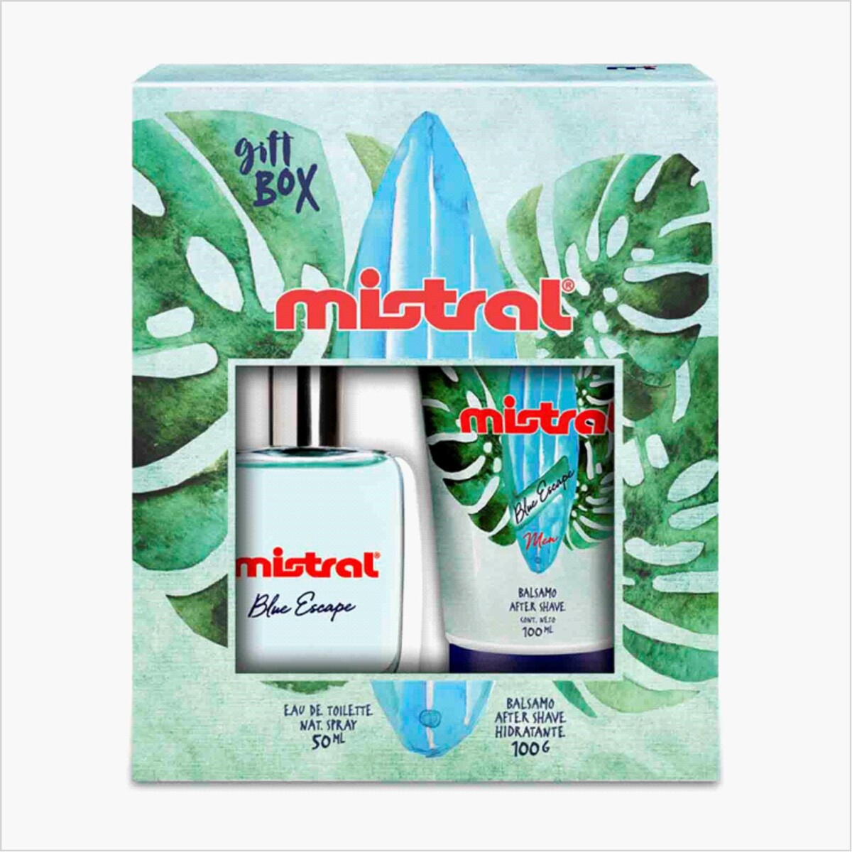 Perfume Mistral Cofre Blue Escape Edt 50 ml 